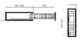Plnovýsuvný dvojkoš boční Komfort s tlum. dovřením, Levý, 110x470x570 mm, chrom  (1002247001)