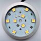 LED svítidlo SLIM RING DIFUZOR ČÍRÝ 60x8mm 2W 12V (bílá teplá), lepení  (3202119120)