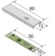 Vypínač a stmívatč do LED profilu IR typ A + kryt opal  (3204023120)