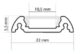 Profil WIRELI FINLANDIA10 C/ stříbrný elox, 4m (metráž)  (3209150120)