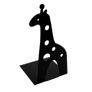 Držák / zarážka na knihy Žirafa, černý mat.  (1008301000)
