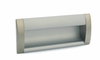 Úchytka zápustná DU08 - 128mm, hliník chrom  (3109049001)