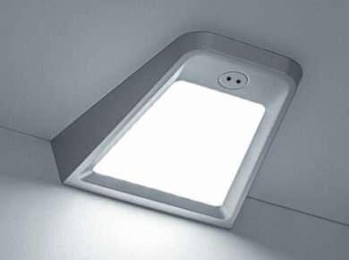LED svítidlo JUNO bílá, s vypínačem pohybovým, bílá neutrální 2W 170 lm  (3201069607)