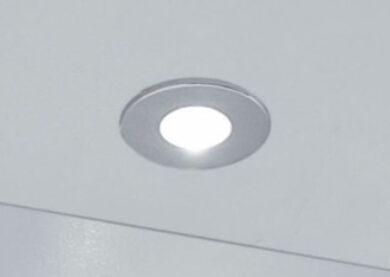 LED svítidlo BIG POINT chrom, bílá studená 0,6W 40 lm  (3201094607)