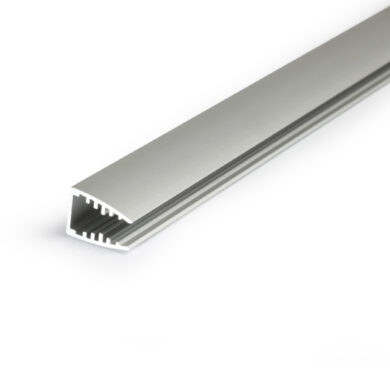 Profil WIRELI MIKRO10 na sklo 6mm stříbrný elox, 2m  (metráž)  (3202001122)