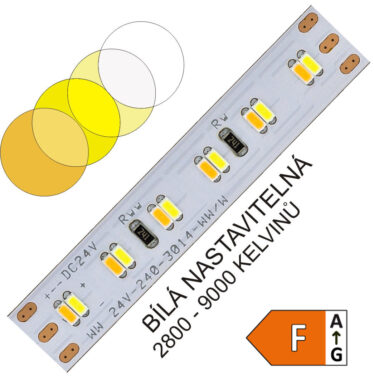 CTA LED pásek 3014 240 WIRELI 2x1000lm 19,2W 0,8A 24V (variabilní bílá)  (3202200601)