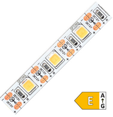LED pásek 5050 (50m) 60 OPTIMA WW 1200lm 12W 1A 12V (bílá teplá)  (3202284601)