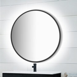 Zrcadlo kulaté s LED osvětlením Zeus, 800 mm, neutrál (4000K) - Zrcadlo s LED osvtlenm (AC 230V 50Hz) 12W
