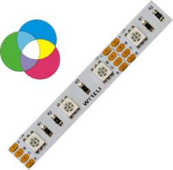 RGB LED pásek 5050  60 WIRELI 14,4W 0,6A 24V - RGB LED psek  standardn na 24V
Napjen 24V umouje vytvet dlouh svteln linie.