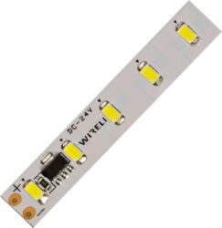 LED pásek hybridní nestmívatelný 5630  70 WN 3150lm 25W 1,05A 24V (bílá neutráln - Nestmívatelný vysocesvítivý napěťově napájený LED pásek s proudovým buzením LED diod a snadným zpracováním.
