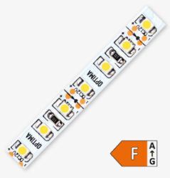 LED pásek 3528 (50m) 120 OPTIMA WW 720lm 9,6W  0,8A 12V (bílá teplá) - Cenově optimalizovaný LED pásek malého výkonu s vysokou hustotou LED.