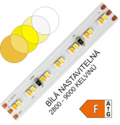 CTA LED pásek 2216 252 WIRELI 2x914lm 17,28W 0,72A 24V (variabilní bílá) - Umožňuje libovolné nastavení barevné teploty světla a intenzity světla pomocí sofistikovaného CCT ovladače. Vysoká hustota LED umožňuje vytvářet souvislé světelné linie.
