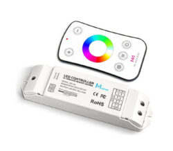 Dotykový dálkový ovladač RGBW s přijímačem - Pro řízení RGBW LED sestav