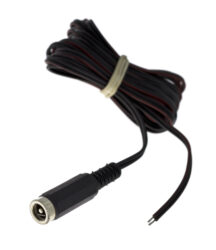Kabel JACK (samice) pro LED pásky 2m, ks - Kabel pro připojení napájecího zdroje s konektorem JACK samice, délka 2m