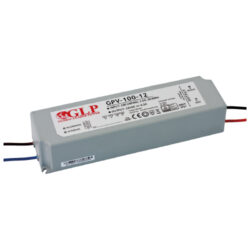 Zdroj napětí 24V 100W 4,16A IP67 GLP typ GPV-100-24 - Standardn napov napjec zdroj pro LED v kryt IP67 24V/100W.
