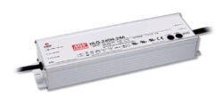 Zdroj napětí 24V 240W 10A IP65 nastavitelný Mean Well HLG-240H-24A - Standardní napěťový napájecí zdroj pro LED v krytí IP65 24V/240W.