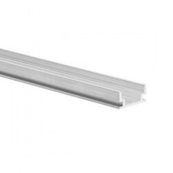 Profil HR hliník surový, 19,2x8,5x2000mm (metráž) - Svítící pochůzná linka do podlahy nebo do obkladu.
