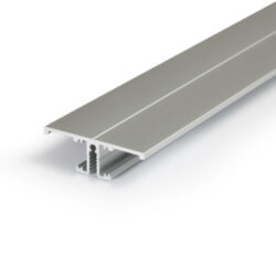 Profil WIRELI BACK10 A/UX stříbrný elox, 2m (metráž) - Profil pro podsvícení obrazů a uměleckých děl.