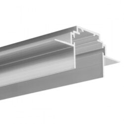 Profil TEKNIK-ZM montážní profil stříbrný elox, 66x28,5x2000mm (metráž)