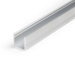 Profil WIRELI SMART10 AC2/Z hliník surový, 2m (metráž) - Miniaturn hlinkov LED profil s vy zstavnou hloubkou.