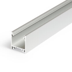 Profil WIRELI LINEA20 EF/TY stříbrný elox, 2m (metráž) - Moderní profil pro stropní liniová LED svítidla.