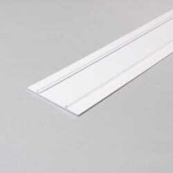 Profil WIRELI WALLE12 B2 vnější kryt bílý lak, 2m (metráž) - Kryt základny designového profilu pro vytvoření světelné linie na stěně, u stropu, na fasádě apod