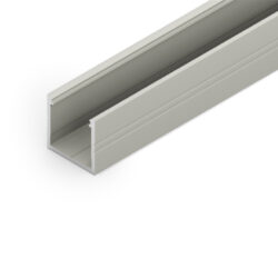 Profil WIRELI SMART16 BC3/U4 stříbrný elox, 2m (metráž) - Profil nakldan pro instalaci na korpus.

