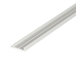 Profil WIRELI FIX12 montážní lišta stříbrný elox, 2m (metráž) - Pomocný hliníkový profil.