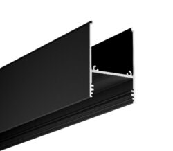 Profil WIRELI COMBO30-01 černý elox, 2m (metráž) - Profil pro konstrukci variabilních svítidel.