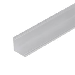 Profil WIRELI CABI DUO E hliník surový, 2m (metráž) - Universální rohový LED profil pro 2 LED pásky.