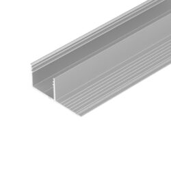 Profil WIRELI PLANE14 SIDE BC3 stříbrný elox, 2m (metráž) - Speciln profil PLANE14 uren pro minimalistick osvtlen v sdrokartonu.