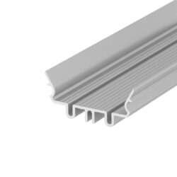 Profil WIRELI PHIL.V2 vklad stříbrný elox, 2m (metráž) - Masivní profil PHIL.V2 pro konstrukci výkonných svítidel v interiéru.